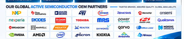 Santronix global active semiconductor OEM partner logos